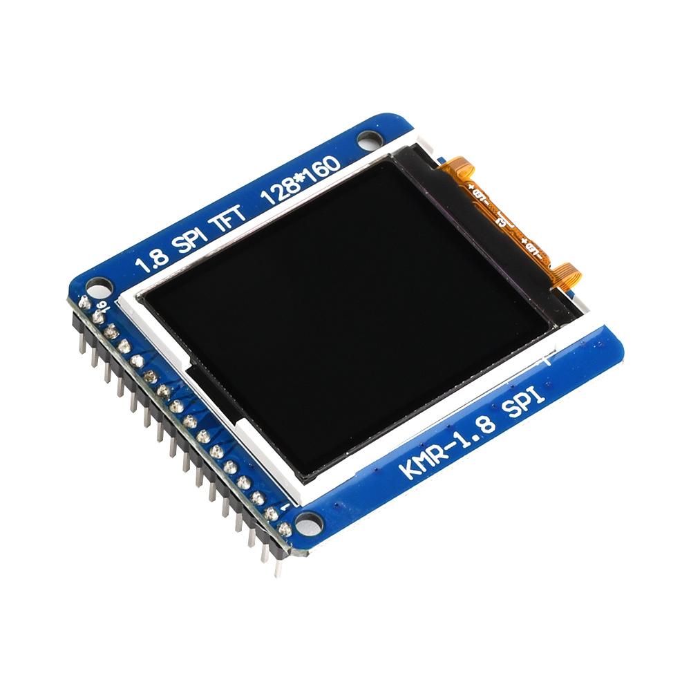 1,8-дюймовый TFT LCD RGB модуль дисплея ST7735 драйвер 128x160 разрешение 16-контактный SPI последовательный интерфейс LCD экран модуль для Arduino