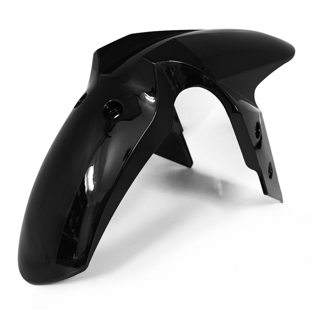 For Kawasaki Ninja300 250 2013-2017 Fit on NINJA250 300 13-17 Motorcycle Front Mudguard Fender ABS Plastic Carbon Fiber Look