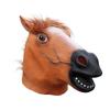 Latex Animal Horse Head Mask Halloween Cosplay Costume Party Prop