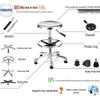 Anti-static Stainless Steel Lab/Workshop Chair