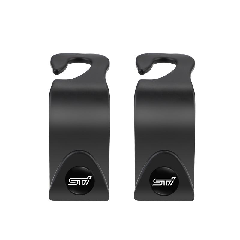 2Pcs Car Seat Back Hooks Auto Accessories For Subaru STI XV Legacy Impreza Crosstrek Levorg Mpreza WRX 2006Forester BRZ Outback PP222