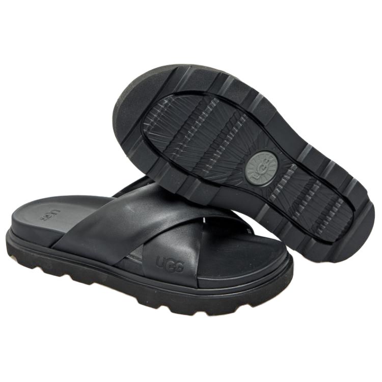 UGG Сандалия Capitola Cross Slide Черная 1153076-BLK