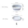 Multi-purpose Folding Wash Basin Portable Laundry Tub Hanging Bathroom Sink Travel Hiking Picnic Cleaning Tool Bathroom Products