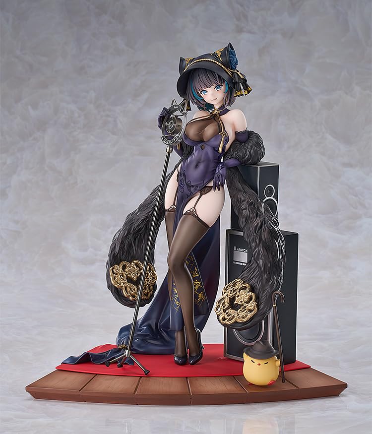 Azur Lane Чешир Музыкальный Кейт Сид Масштаб 1/7 Пластиковая Окрашенная Готовая Фигурка