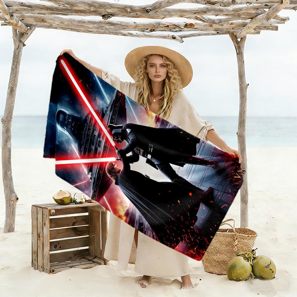 Star Wars Beach Towel High Absorbency Quick-Dry Comfortable Lightweight