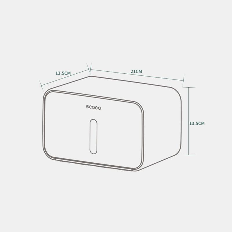 Держатель для туалетной бумаги Настенная коробка для туалетной бумаги Водонепроницаемая стойка для хранения рулонной бумаги Органайзер для салфеток Полка для ванной комнаты