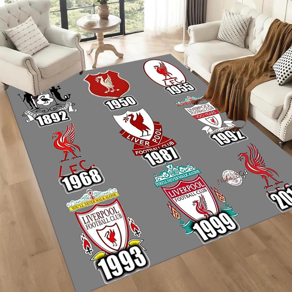 Liverpool Football Club Carpet Design For Entryway Kitchen Balcony Decorate Room Antislip Carpet Decorate Offices