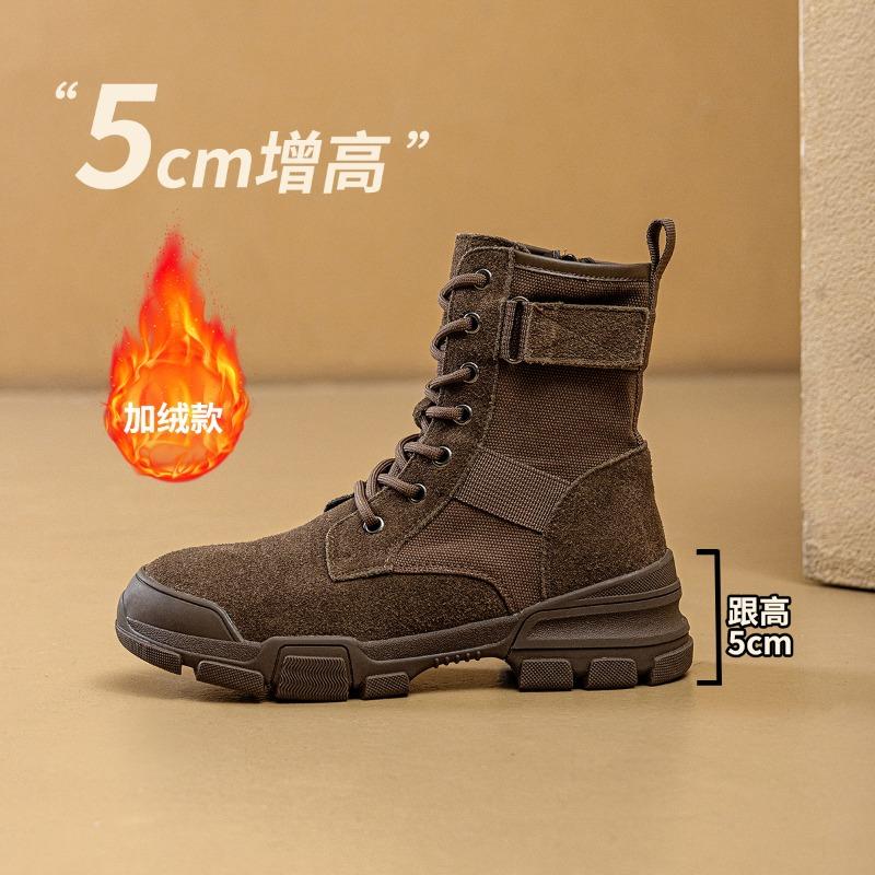 Martin Boots Women's New Outdoor Hiking Hiking Shoes Travel Desert Boots Summer Platform Tooling Short Boots