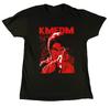 Горячая Новая Группа KMFDM Рок-Музыка Черная Хлопковая Футболка CL792