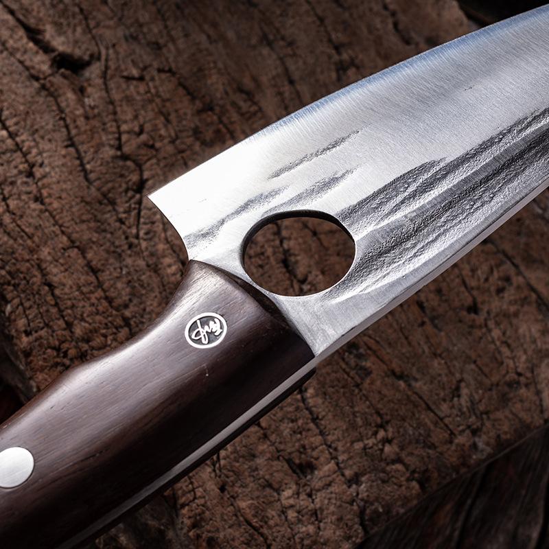 Handmade Forged Kitchen Knife Meat Chopping Cleaver Stainless Steel Chef Knives Boning Fish Butcher Knife