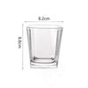 210ml/220ml/260ml/280ml Thick Bottomed Wine Glass Classic Water Bottle Thickened Beverage Cup Home Milk Juice Cold Drink Mugs