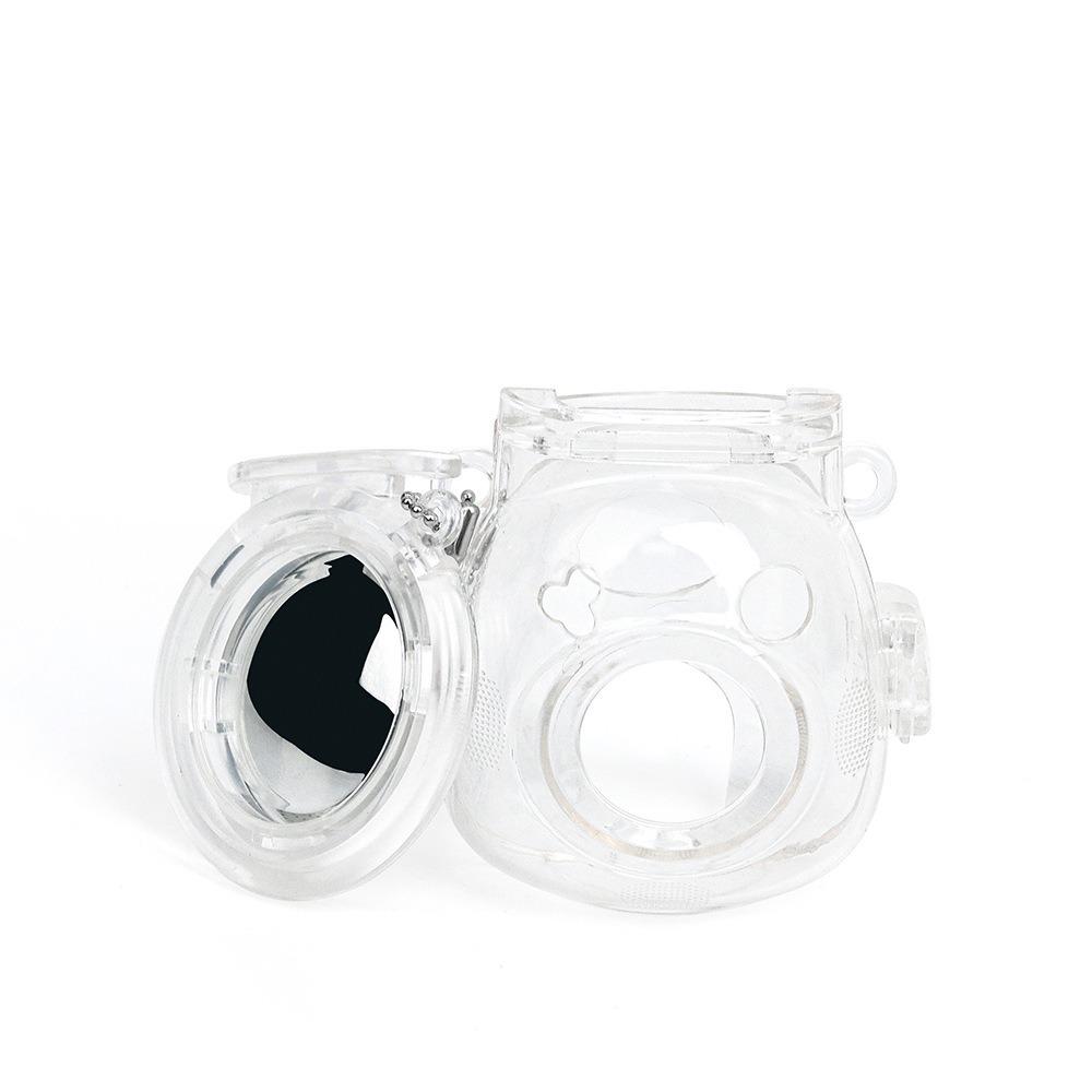 Waterproof Selfie Mirror Crystal Case Set Protection Case Transparent Crystal Case Camera Bag Casual Self Mirror