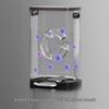 KUK Stainless Steel Foot Pedal Lidded Trash Can