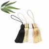 1 шт., подвесная веревка, кисточки для шитья, шелковая бахрома, отделка, кисточка для ключей, аксессуары для штор, украшение для дома, сумка, подарок, Золотая кисть