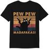 Pew Pew Madafakas Shirt, Cat Lover T-shirt, Funny Cat Shirt, Animal Lovers Shirt, Pew Madafaka Black Cat Pewpew Shirts Classic T-shirt
