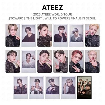 2025 ATEEZ МИРОВОЙ ТУР [TOWARDS THE LIGHT : [ВОЛЯ К ВЛАСТИ] ФИНАЛ В СЕУЛЕ [PLAYCODE] Официальная фотокарточка