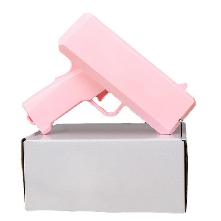 Кросс-бордерная денежная пушка с электроприводом и индивидуальным логотипом: Игрушечный реквизит "Банкнота с плевком доллара"