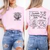 Seashells Wedding Bells Bachelorette Women T Shirt Coastal Hen Party Shirt Cotton Tops