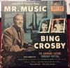 7-дюймовая пластинка БИНГ КРОСБИ, СЕСТРЫ ЭНДРЮС & - Мистер. Музыка 927263 Decca 1950 США Поп Б/у