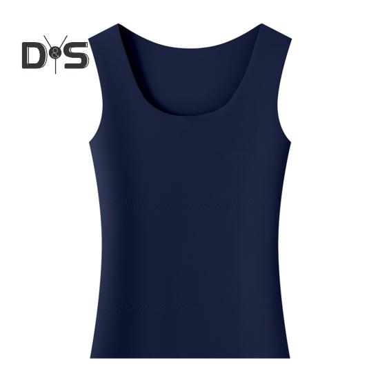 Winter Women Thermal Double-sided Velvet Vest Seamless Velvet-lined Fast Temperature Lock Heating Slim Fit Elastic Sleeveless Inner Wear Bottoming