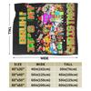Bruh It's My Christmas Every Brainrot Steal a Brainrot  Fuzzy Blanket  Awesome Throw Blanket for Home Hotel Sofa Rug Piece,