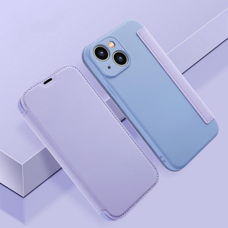 Флип-чехол из жидкого силикона и кожи с отделениями для карт для моделей iPhone
