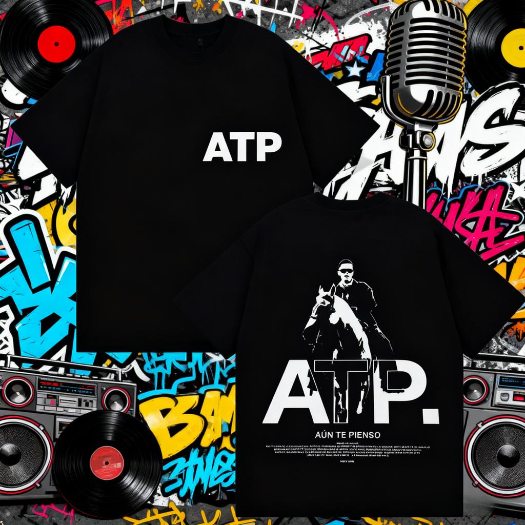 2025 Summer NQK Atpunte Pienso Concert Album Tshirt Male Y2K Hip Hop Goth Short Sleeve Fashion High Quality Cotton Tshirt