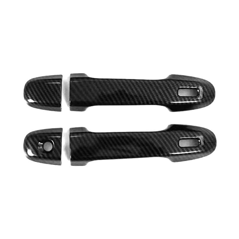 Декоративные наклейки на дверные ручки для Toyota Camry 2012-2017