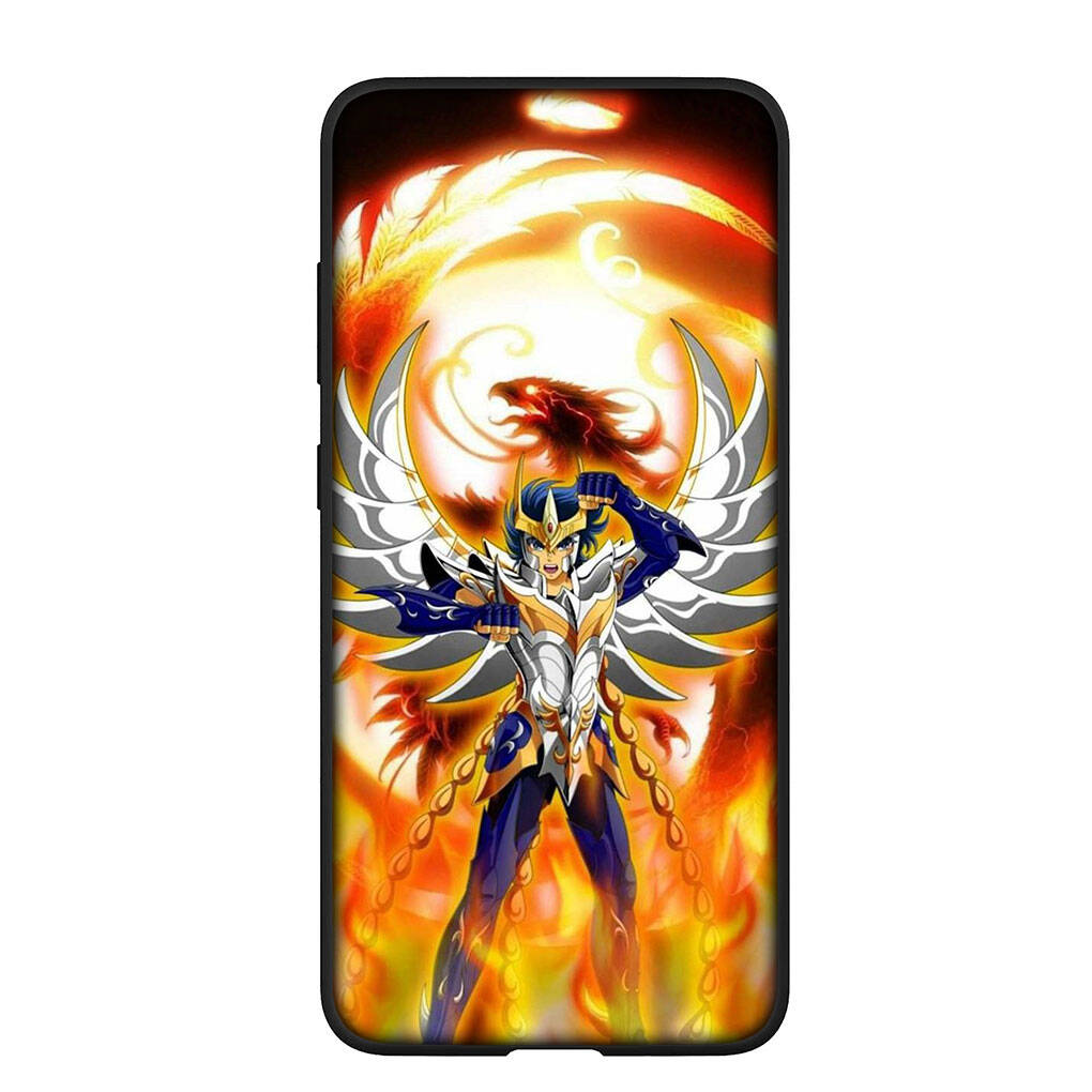 Phone Case for Samsung Galaxy S25 S23 S22 S24 Ultra FE S9 A05 A06 A15 A16 A36 A37 A35 A54 A55 A56 A57 A25 A26 A53 A17 Poster Saints Anime Seiyas Cover