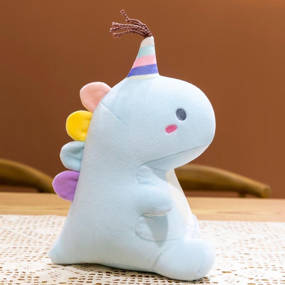 Large Plush Dinosaur Plush Toys Soft Stuffed Dino Dolls Cartoon Stuffed Animal Room Decoration