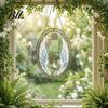 Colorful Light Catcher for Patio Sea Glass Style Acrylic Suncatcher, Catching Hanging Ornament, Decorative Suncatcher Ornament Sun Home Balcony Garden