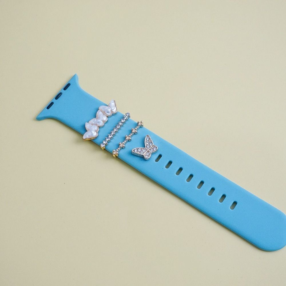 Металлическая декоративная брошь-кольцо Декоративный гвоздь Креативное украшение для ремешка часов Аксессуары для ремешка