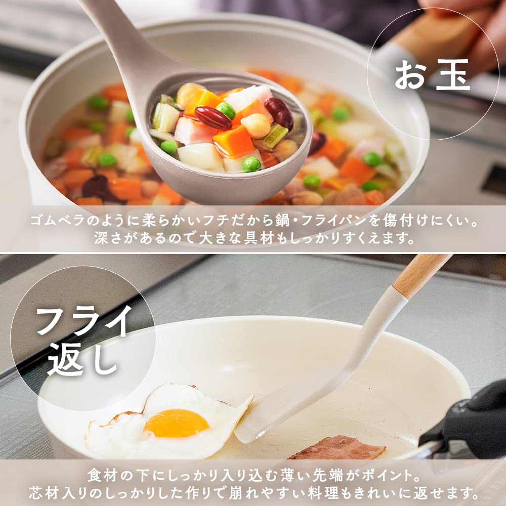 IRIS OHYAMA Набор кухонных инструментов из 7 предметов, серый KT-7SS – kitchen-tools