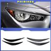 Фары брови веки отделка крышка для Infiniti Q50 2014 2015 2016 2017 2018 2019 2020 2025 наклейки на автомобиль веки отделка крышка