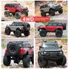 ndzsh1 Wltoys 4WD Climbing RC Car With Full-Scale Controller LED Differential and Cruise Control  Outdoor Remote Control Racing Vehicle