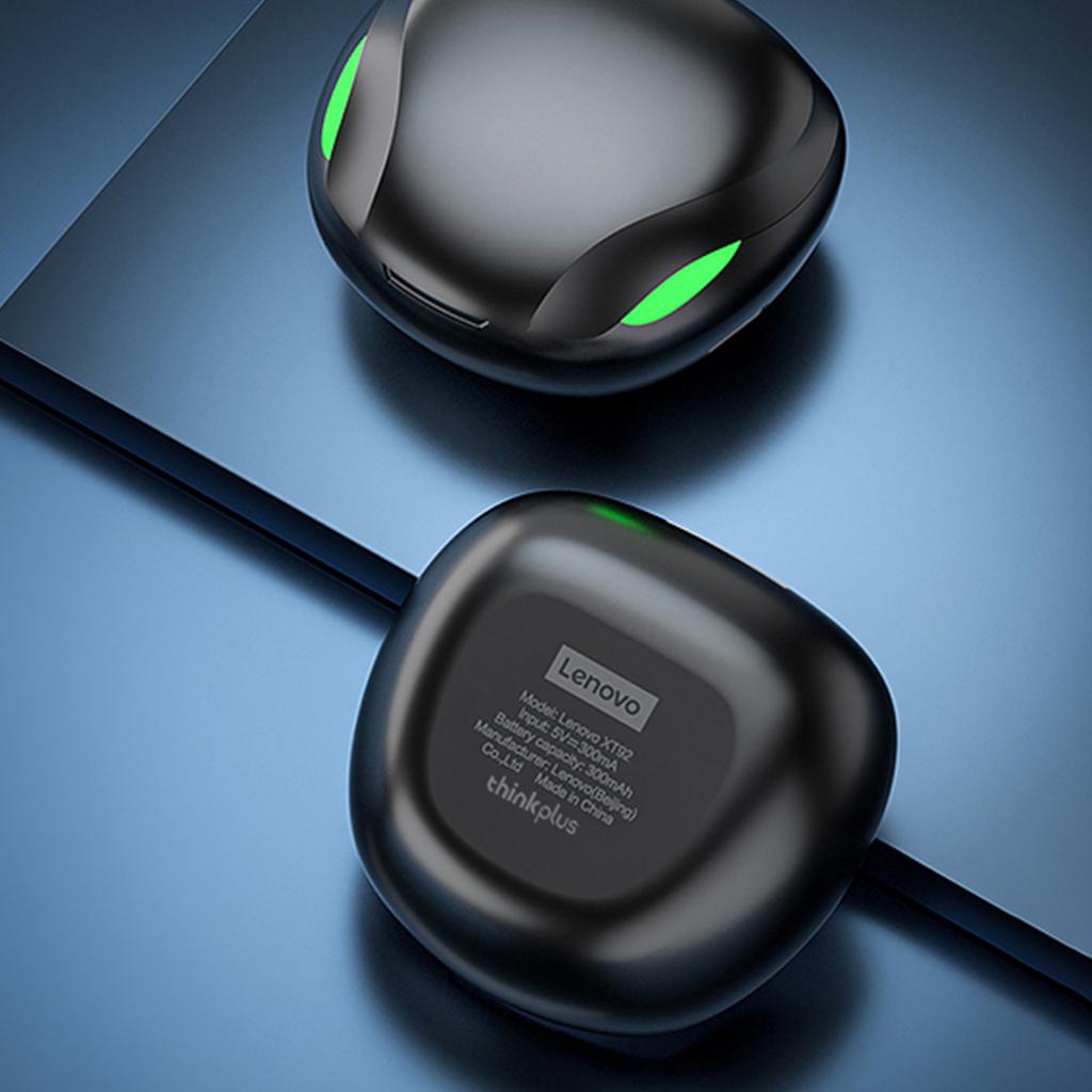 Lenovo Игровые наушники XT92 True Wireless BT5.3 Наушники с сенсорным управлением Стереозвук и шум