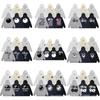 Unisex Hooded Zip-Up Sweatshirt Oversized Cotton Long Sleeve Casual Pullover