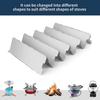 8/9/10/12/14/16 Plates Folding Camping Stove Windshield Gas Stove Wind Shield Lightweight Outdoor Picnic Cooker Wind Screen