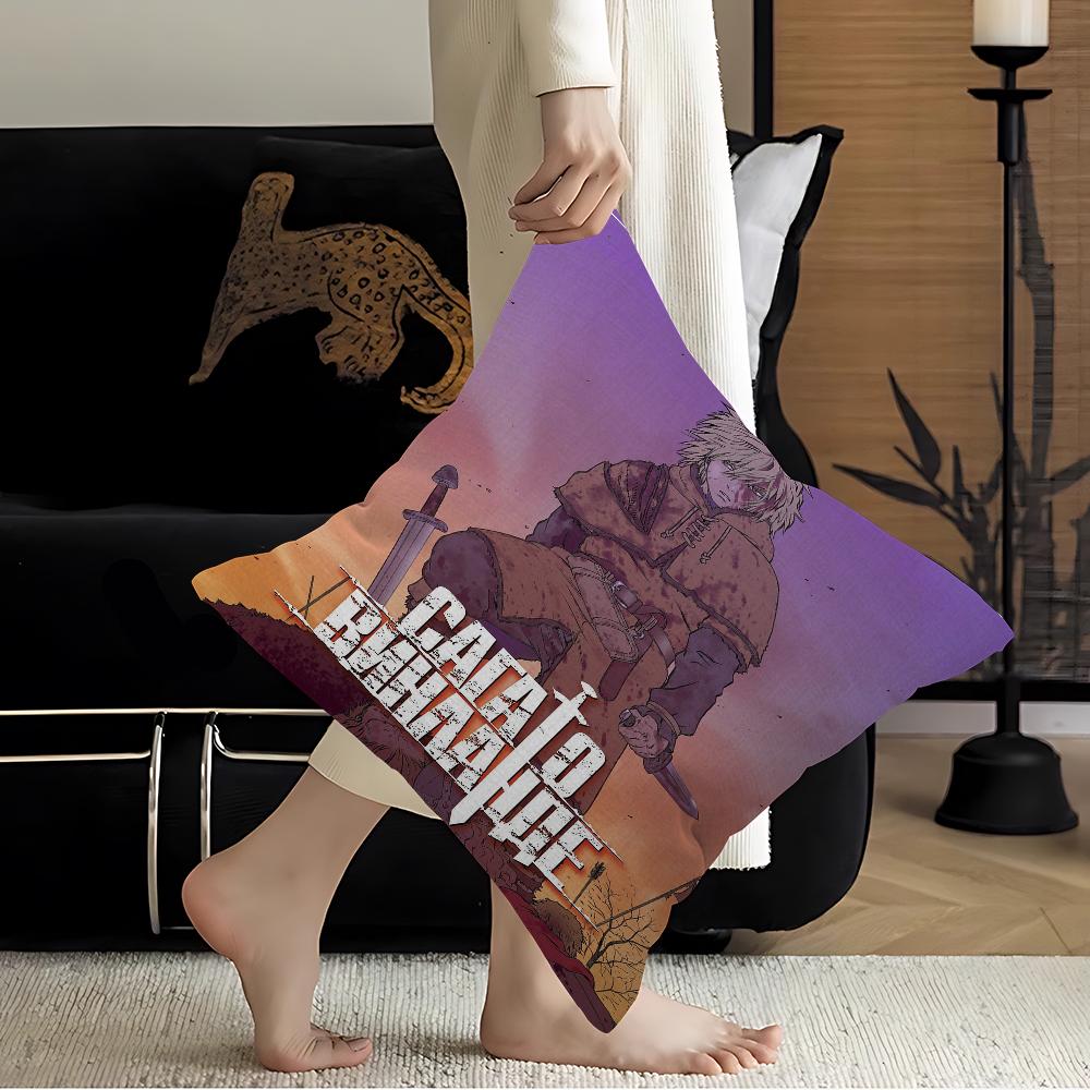 Персонализированная наволочка Vinland Saga для детской комнаты, вечеринки, дня рождения, подарок для детей.