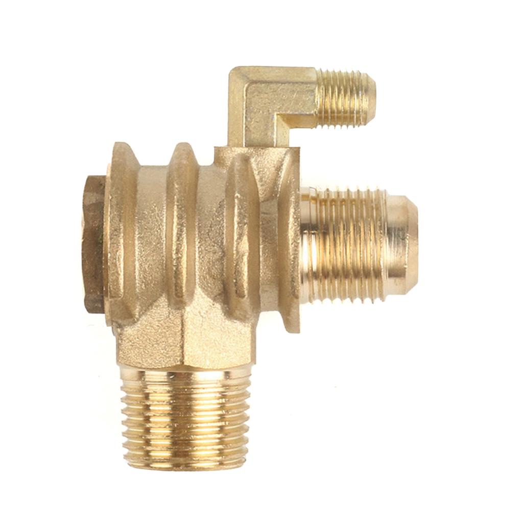 3-Way Unidirectional Check Valve Connect Pipe Brass/Aluminium Alloy High Quality Air Compressor Replacement Check Valves