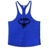 Muscleguys Men's Cotton Gym Warriors Tank Tops Running Vests Y-Back Bodybuilding Sleeveless Shirt Muscle Workout Athletic Fitness Singlets