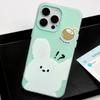 **Чехол для iPhone Zhitai**: Совместим с iPhone 11, 13, 14, 15 Pro/Max и 16 Pro/Max Jelly Cartoon Skin**