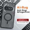 Для Nothing Phone 4A Pro Магнитный Акриловый Матовый Чехол Magsafe Для Nothing Phone 4a Ударопрочная Прозрачная Крышка Телефона Жесткий Бампер