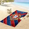 Royal Emblem Fabric beach towel soft Beach towel for vacation photos quick-drying swim towel Outdoor pool towel Absorbent bath towel