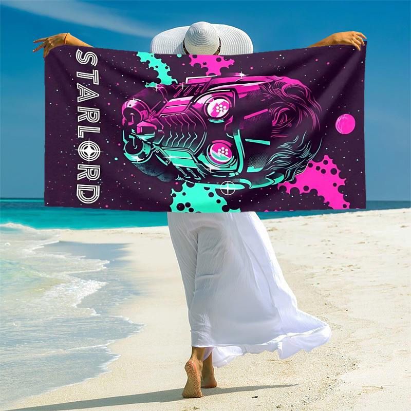1pc Horror Clown Artwork Marvel Beach Towels Quick Dry Towel Sand Beach Towels Pool for Travel Swim Pool. B731054