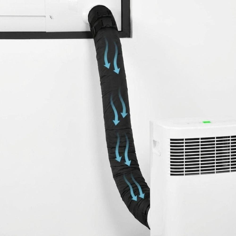 with 3 Straps Insulated Hoses Duct Cover Waterproof Air Conditioner Insulation Wrap Household