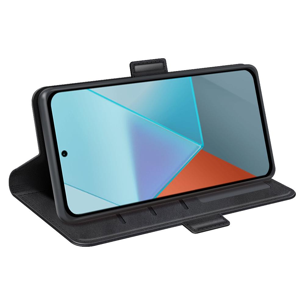 Чехол для Xiaomi Redmi Note 13 Pro 5G/Poco X6 5G Противоударный Кожаный Кошелек Подставка Чехол для Мобильного Телефона