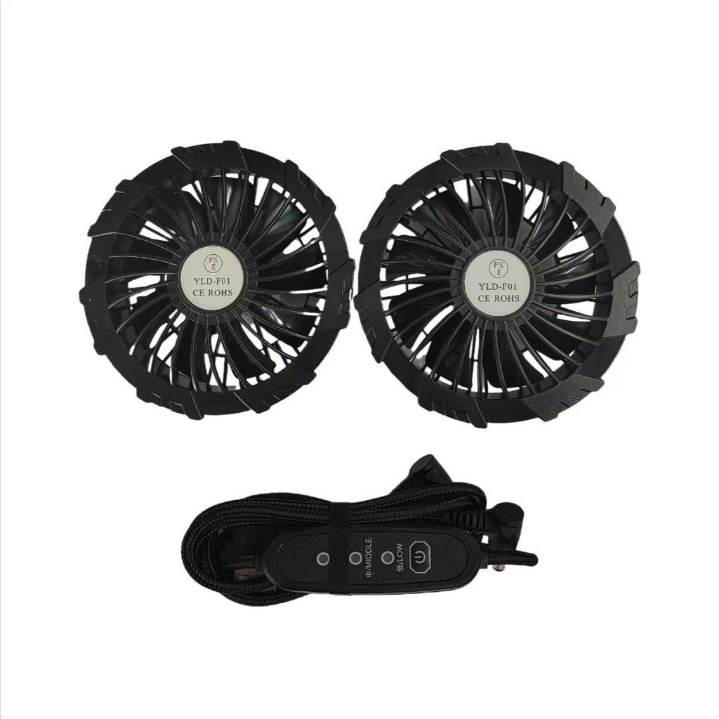 Мужской охлаждающий жилет для улицы с вентилятором для предотвращения теплового удара и защиты труда - Идеален для строительства и сварки