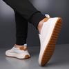 White leather shoes Trendy men's brand styles Casual Fashion Party Comfortable walking High quality  Board shoes