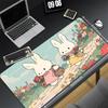 XXL Keyboard Table Mat Deskpads Pc Mausepad xmm Rubber Mouse Pads Pink Cute Tree Mousepad Kawaii Rabbit Cartoon Laptop Rug